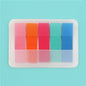 100pcs Portable And Practical Stickers - Creative Instruction Markers For Students, Index And Note Stickers, Small Strip Plastic Bookmark Stickers
