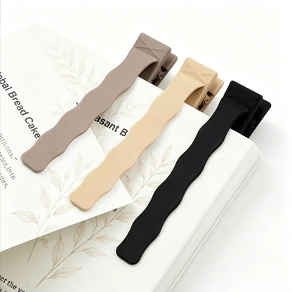 3Pcs Silicone Automatic Bookmarks, Cute Page Holders for Reading, Book Accessories for Women, Men, Kids